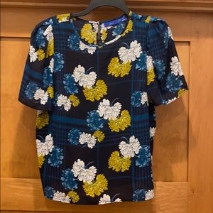 Puff sleeve blouse. Worn once! Like new!